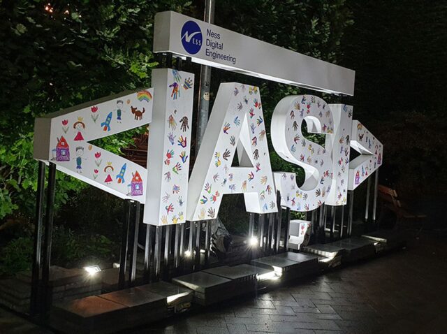 litere volumetrice din aluminiu litere gigant Iasi